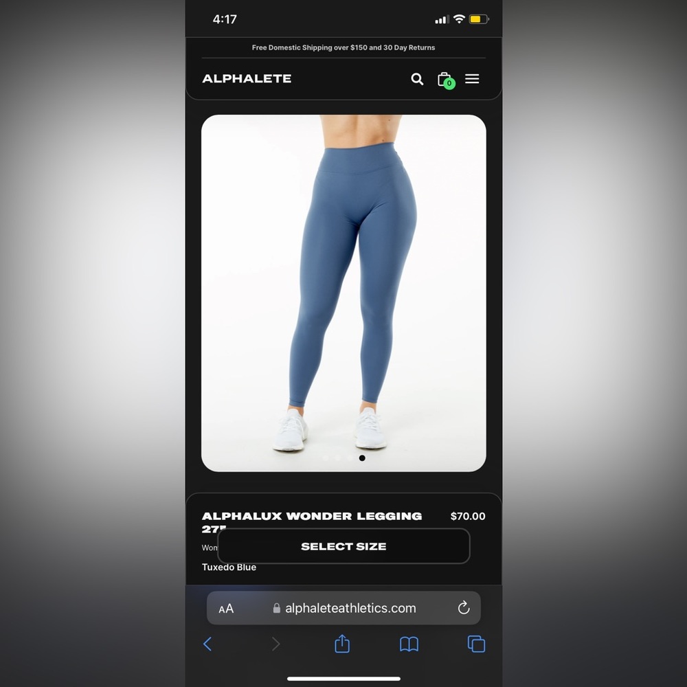 AlphaLux Wonder Leggings 27”